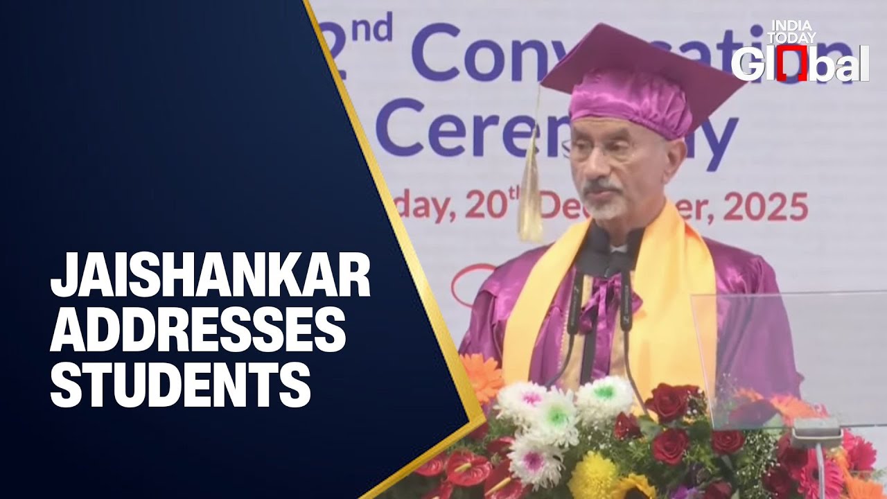 EAM S. Jaishankar Addresses 22nd Convocation Ceremony of Symbiosis International University | LIVE