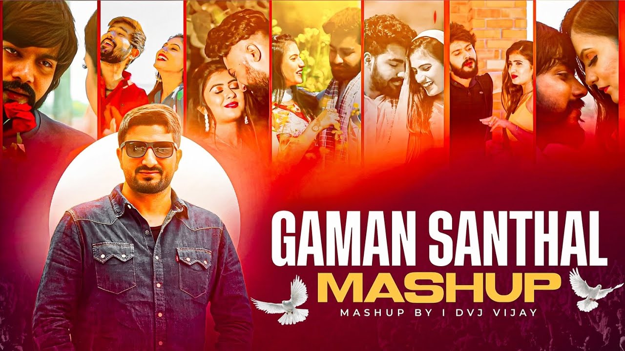 Gaman Santhal Mashup 2026 | Dvj Vijay Remix | Viral Gujarati Sad Mashup