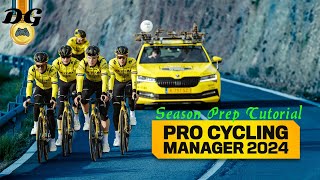 Pro Cycling Manager 2024 - Season Prep Tutorial