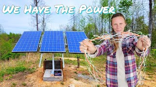 Finally Have Solar Power After 3 Years Off Grid | EcoWorthy Solar Tracker