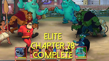 Disney Heroes Battle Mode ELITE CHAPTER 28 COMPLETE PART 776 Gameplay Walkthrough - iOS / Android