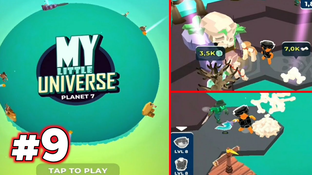 My Little Universe Part 9 Gameplay Walktrhough | planet 7 - Pulau Tengkorak