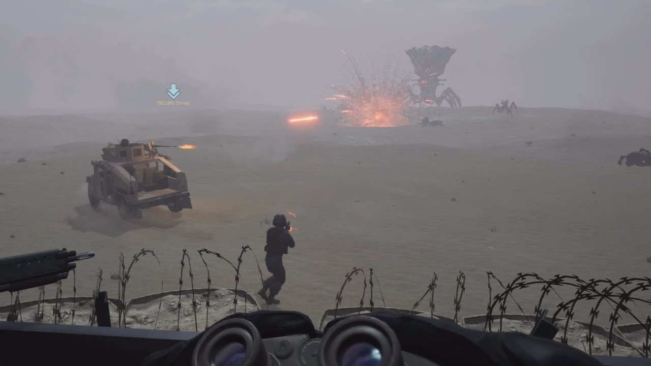 STARSHIP TROOPERS DEFEND THE LAST HUMAN OUTPOST - YouTube