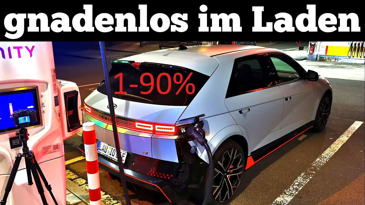 Hyundai Ioniq 5 N - Laden🚀von 1-90% (Ladekurve inkl.)