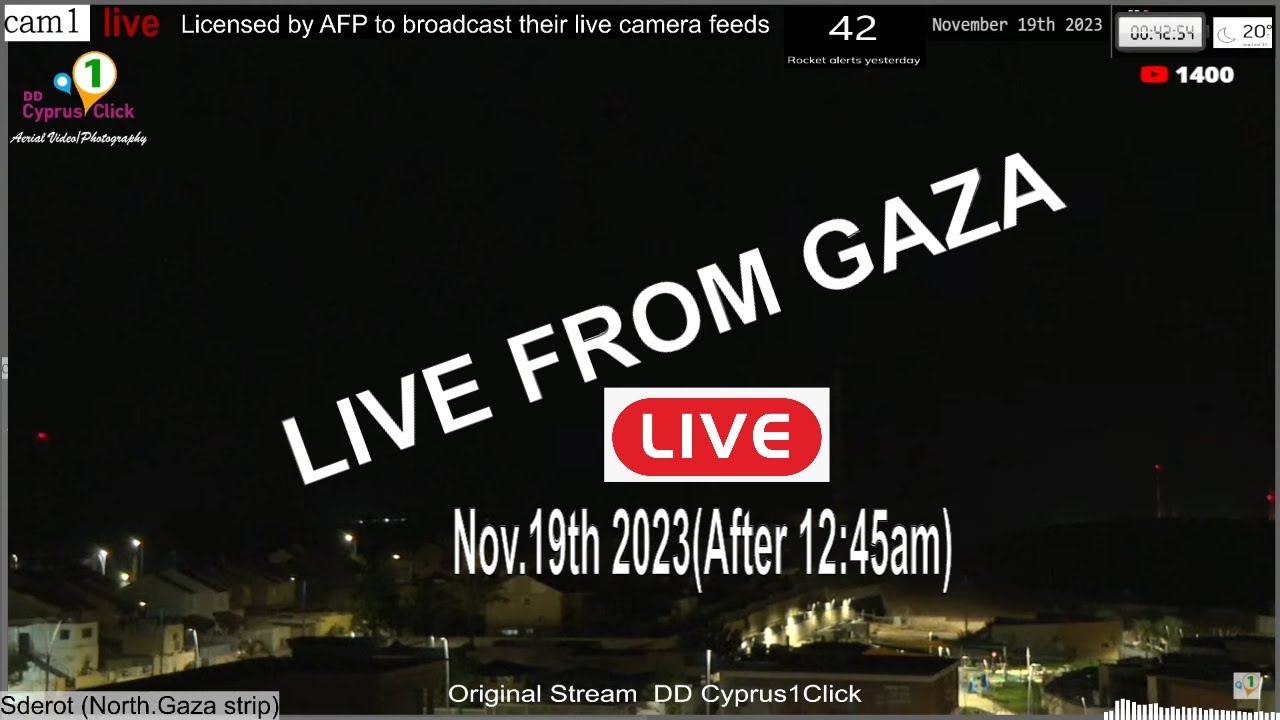 Gaza live palestine gaza multi cams stream 97 youtube