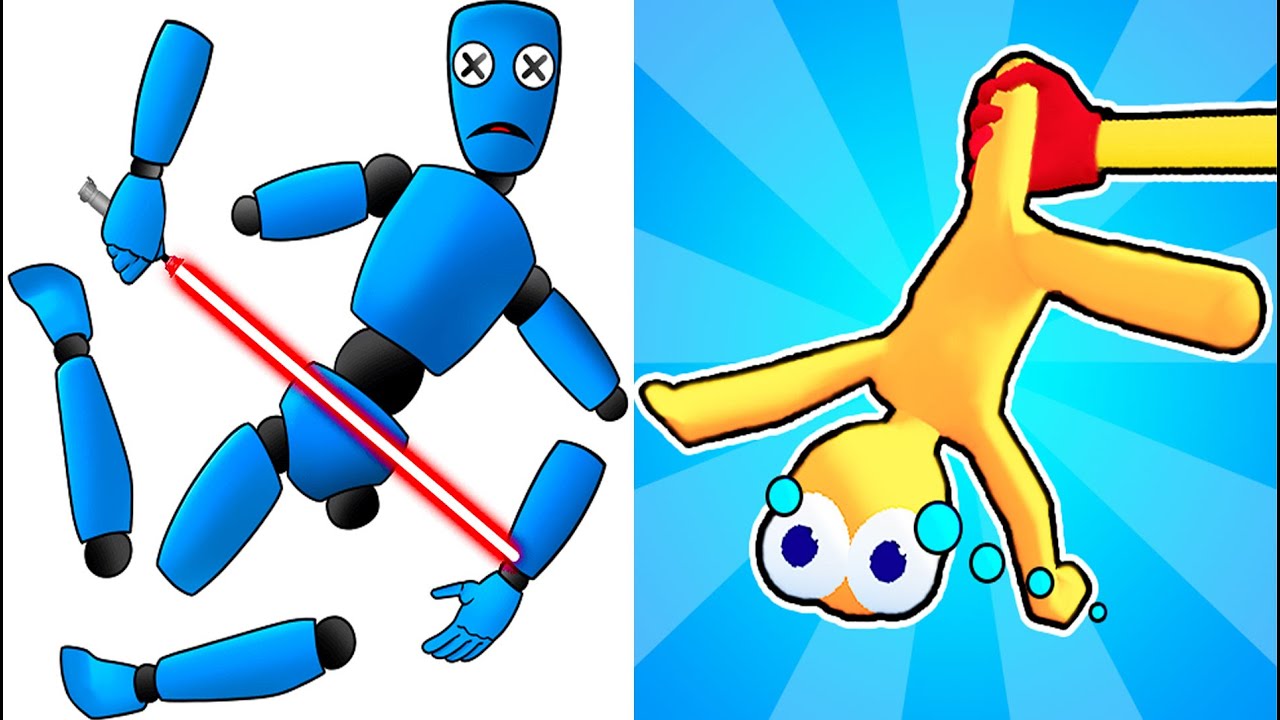 Grab Throw Vs Ragdoll Break 🖤⃝🤍🖤⃝🤍 Hard Levels Challenge Walkthrough Gameplay GH6212