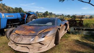 Restoring a Lamborghini Aventador SVJ | Gameplay | Forza Horizon 5