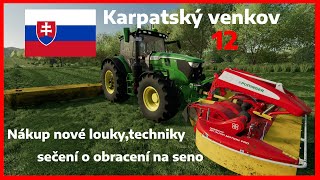 Farming simulator 22 | Karpatský venkov #12 | Lets play | CZ/SK |