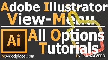 Adobe illustrator | View Menu  Tutorial