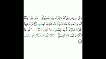 2 - سورة البقرة ٢١١-٢١٢ - مشاري بن راشد العفاسي