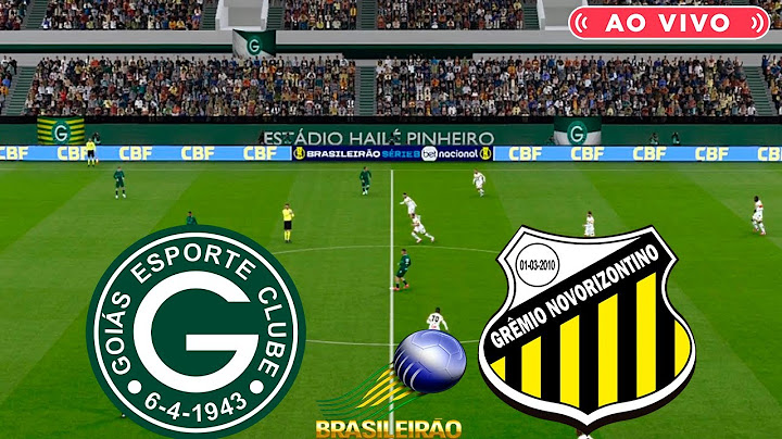 GOIÁS X NOVORIZONTINO | AO VIVO COM IMAGENS DO BRASILEIRÃO SERIE B | ASSISTA AGORA | DIRETO DO PES21