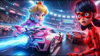 Peach’s Supercar Broke Down… Her Epic Comeback Shocked Ladybug! 🏁⚡ screenshot 1