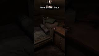 Tent Shelter in Road to Vostok #foryou #trending #roadtovostok #survivalgame#newgame