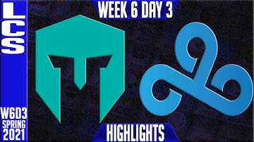 IMT vs C9 Highlights | LCS Spring 2021 W6D3 | Immortals vs Cloud9
