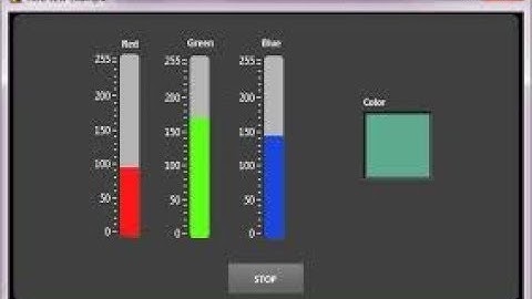 arduino and labview control led brightness using visa write pwm