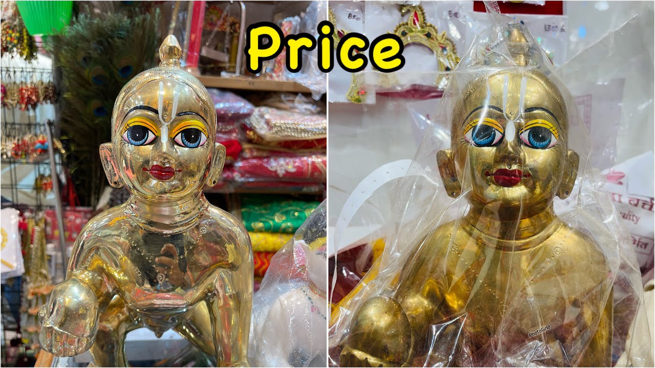 Laddu gopal with price सबसे सस्ते लड्डू गोपाल जी यहा मिलते है❤️ माला,मुकुट,ड्रेस,शृंगार~ COD🛍️🛍️