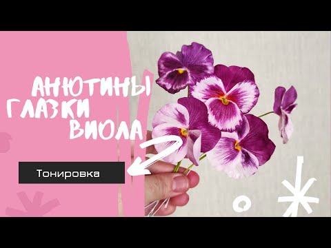 МК Виола/ Анютины глазки/фиалки