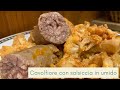 Cavolfiore con salsiccia in umido - RICETTA FACILE