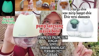 REVIEW POMPA ASI HANDS FREE PALING SLIM DAN RINGAN OMMABI MOONLIGHT SUNYI SENYAP TERBAIK 2022 screenshot 5