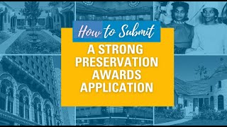 How to Submit a SUCCESSFUL Awards Application!