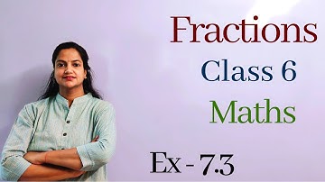 Q.1 - Ex 7.3 - Fractions - Chapter 7 - Class 6 - NCERT Maths