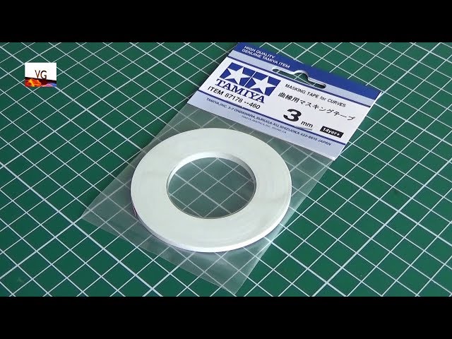 Tamiya Masking Tape for curve - bande de masquage 5 mm - 87179