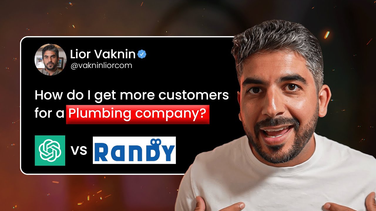 How Do I Get More Customers For a Plumbing Company? | ChatGPT Vs. MyRandy