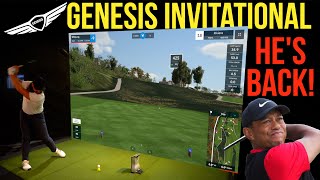 Genesis Invitational Round 1 On GSPRO!