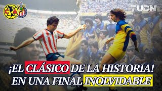 ¡LA FINAL DEL SIGLO!  El inolvidable CLÁSICO entre América y Chivas | TUDN