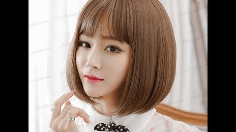 kiểu tóc bob cụp tự nhiên