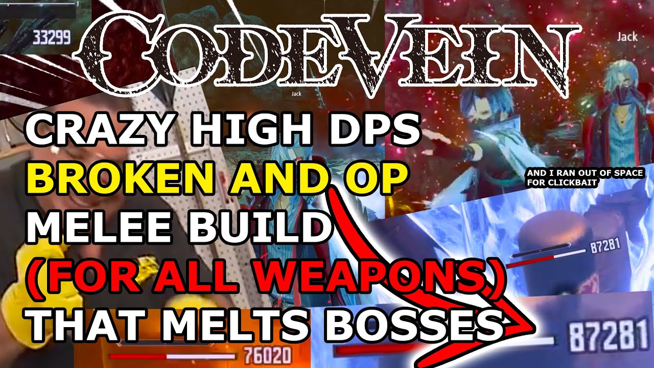 Code Vein - Strength Build - Block n' Smash 