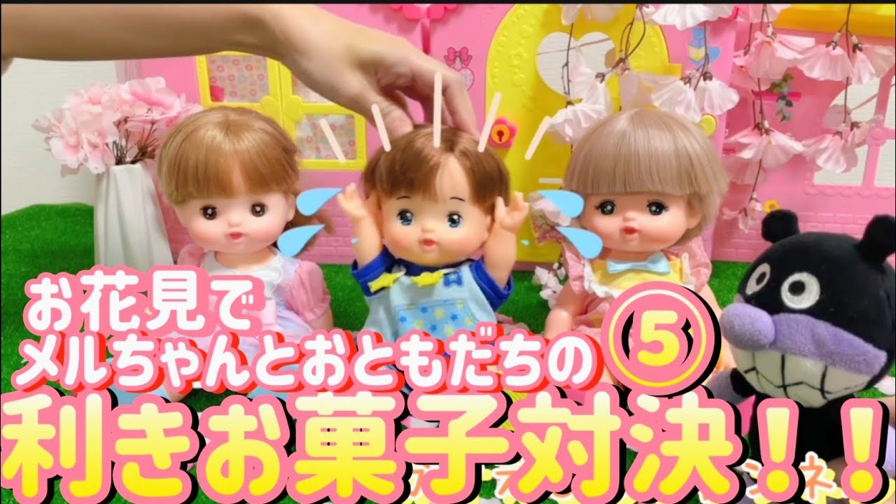 ぶーちゃん4点おまとめ 他の方は購入をお控え下さい Episode 5] 🌸 At the cherry blossom viewing party! Mel-chan and