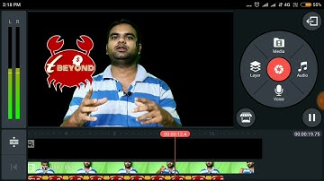 How to change Green screen background on mobile using kinemaster