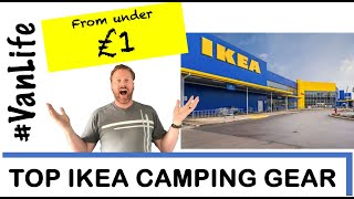 Top Camping and Campervan ideas from Ikea!   Motorhome, RV, Caravan