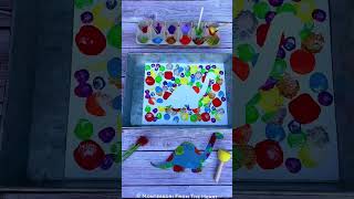 Sponge Pom Pom Printing