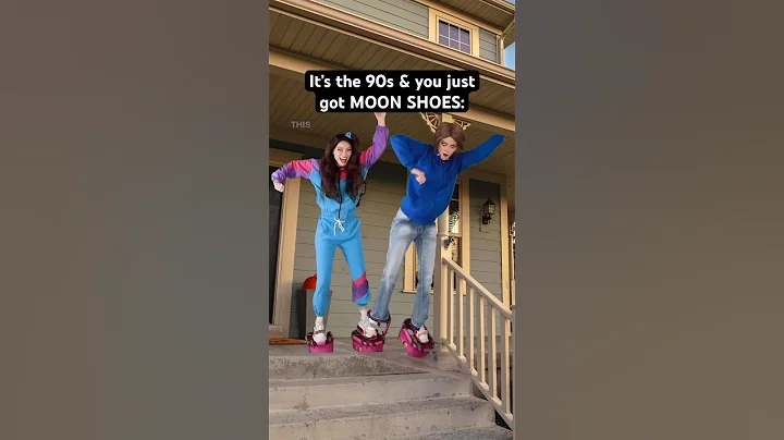 It’s the #90s & you just got MOON SHOES! #nostalgia #90skids #millennials
