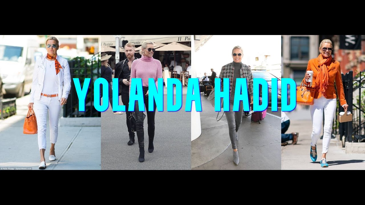 Street style: Yolanda Hadid