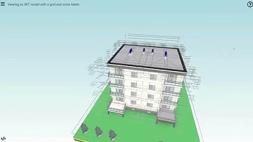 Grid Lines with Labels in xeokit SDK – Smarter BIM Viewing! 🧭