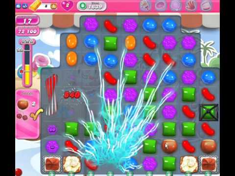 Candy Crush Saga 1639 no booster - YouTube