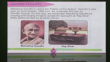 Class-2,EVS,Ls-!$.Important Days ,Topic-Gandhi Jayanti , Date-23/01/21