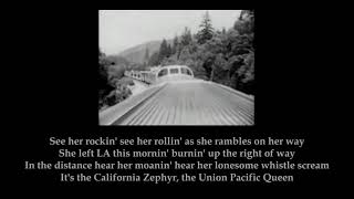 California zephyr hank williams sr. with lyrics