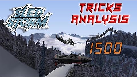 Every trick in Sled Storm