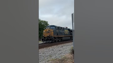 CSX #5274 Awesome NF K5LA and Horn Salute from Engineer!