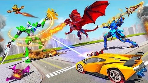 Royal Lion Robot Games - Android Gameplay | Toy Games |