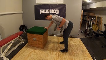 3 point Eccentric DB Row | Neuro Explosion