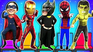 Five Little SuperHeroes + More | ToddlerX Kids Songs \& Dance | SuperHero Song