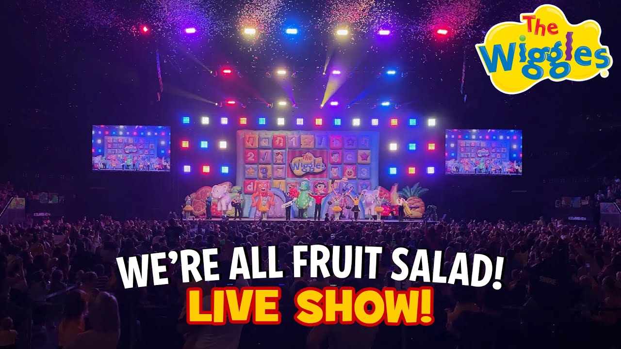 The Wiggles Live In Concert 🎶 Were All Fruit Salad Tour 🍎🍌🍇🍉🍏 Kids