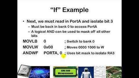 PIC Assembly If Statements
