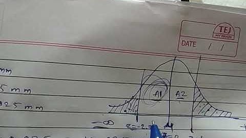 Statistical consideration in Design 8. Numerical (Problems) continued