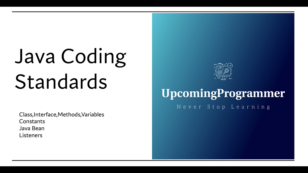 Ch-09 Java coding Standards - YouTube
